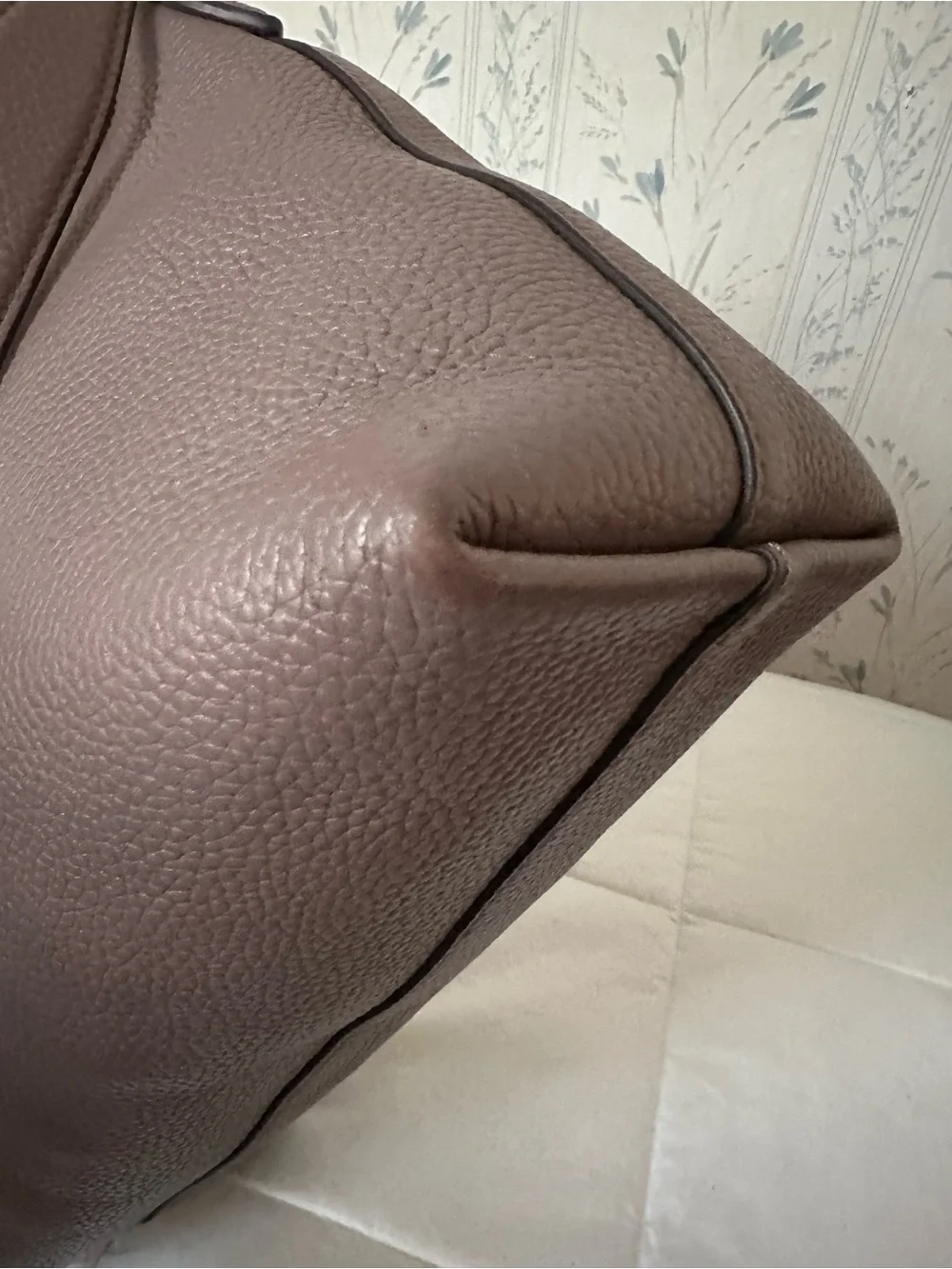 Kate Spade Leather Shoulder Bag with Snake-Print Accent